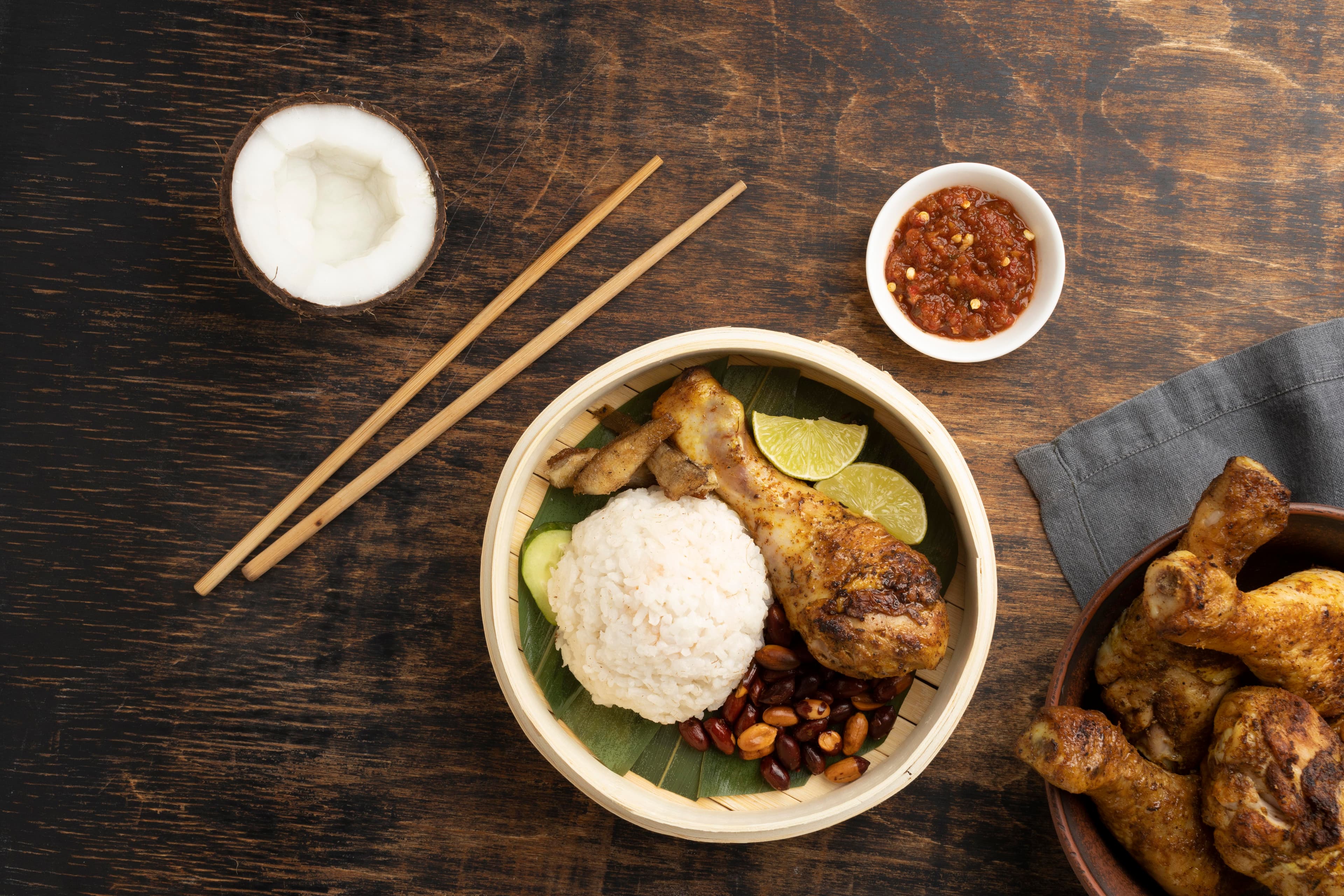 Nasi Box Ayam Bakar
